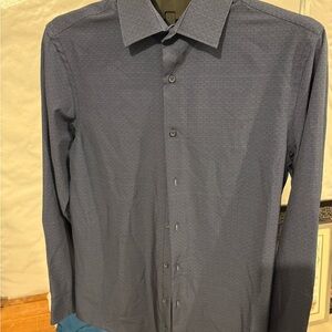 Apt. 9 Men's Dark Gray Dress Shirt